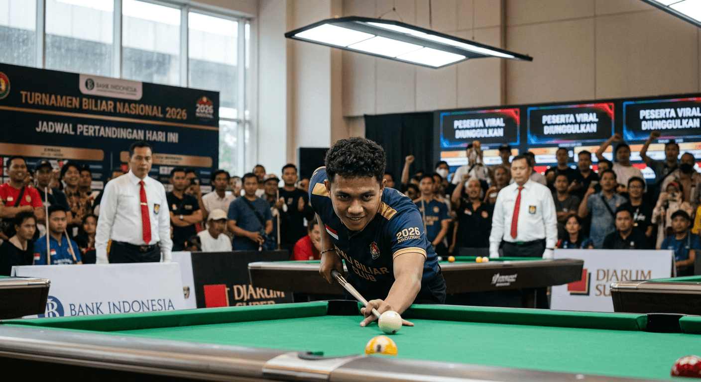 Turnamen Biliar Nasional 2026: Jadwal, Hadiah, dan Peserta Viral yang Ditunggu