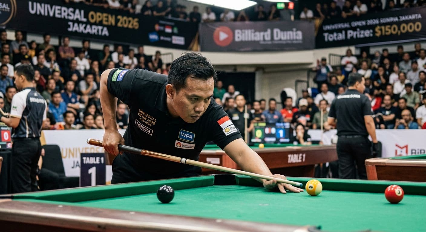 Universal Open 2026 Jakarta: Turnamen Billiard Dunia