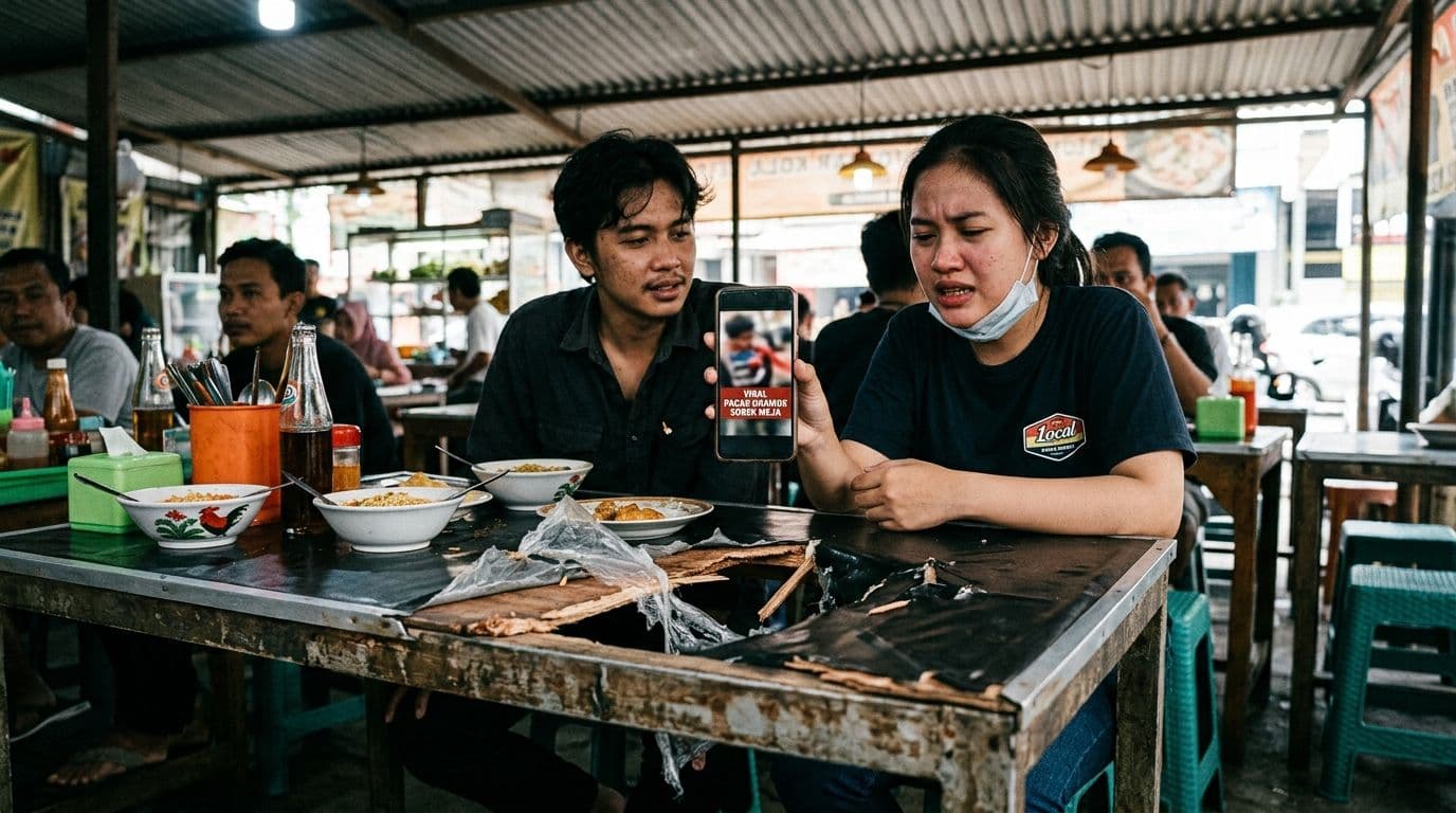 Viral Pacar Ngamuk Sobek Meja: Fakta & Pelajaran