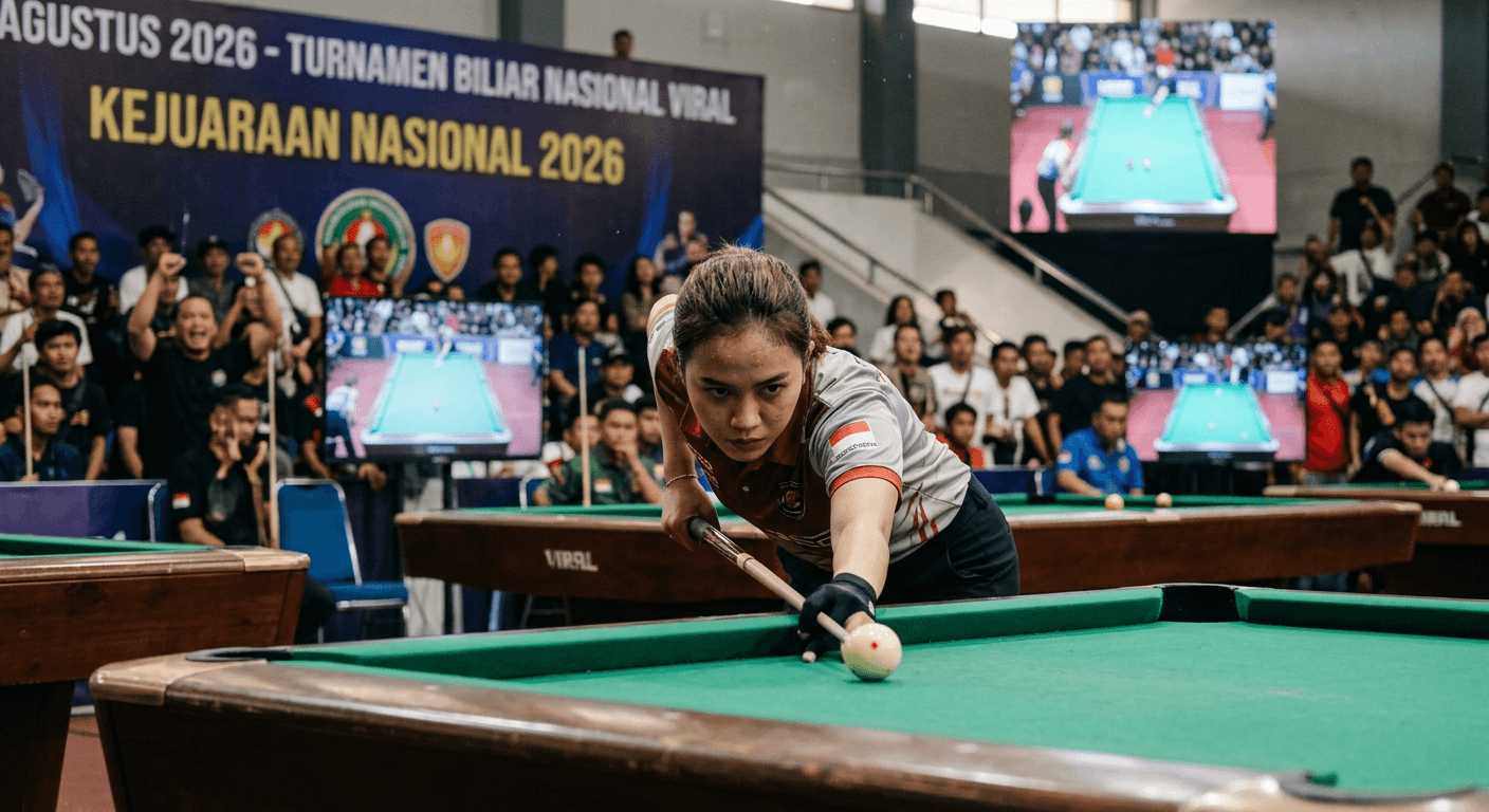 Jadwal Turnamen Biliar Agustus 2026 Terbaru yang Viral