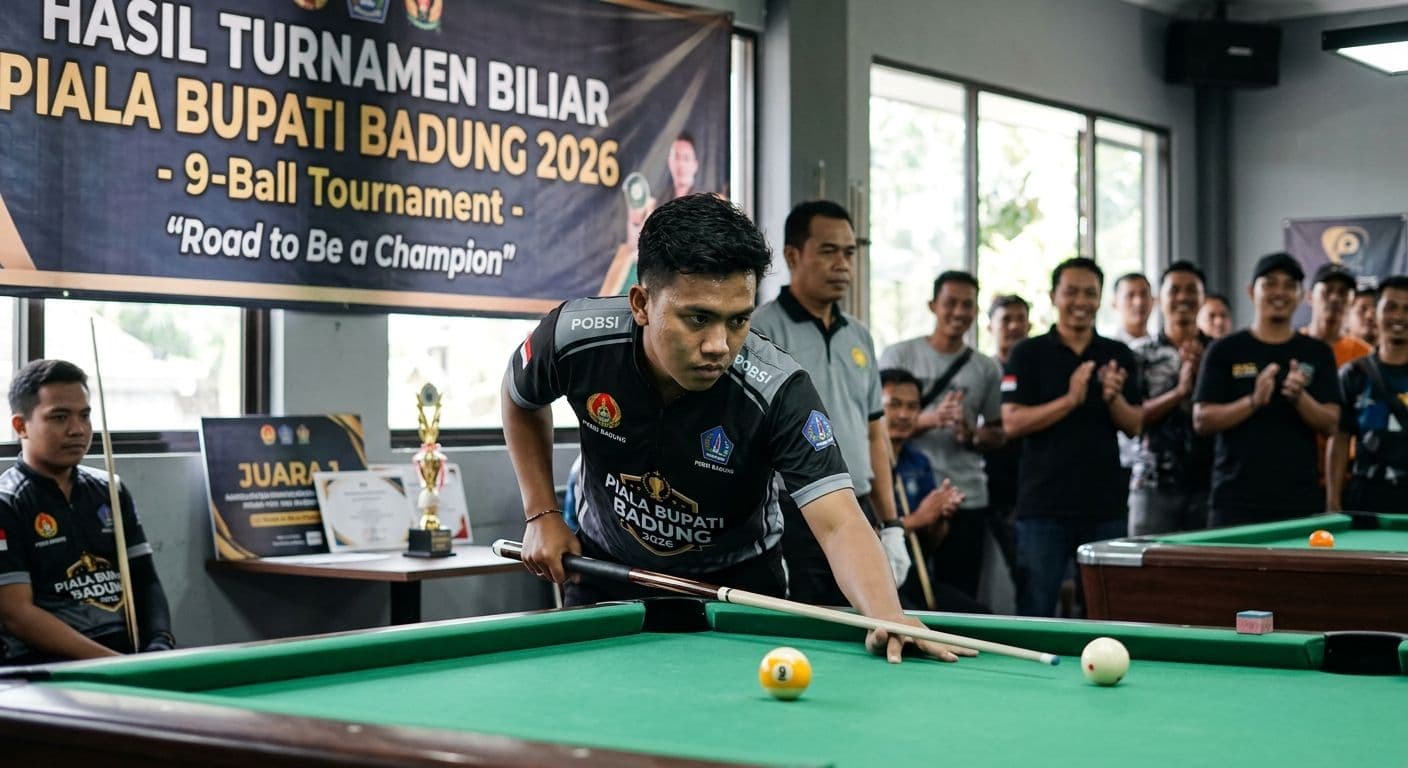 Hasil Turnamen Biliar Piala Bupati Badung 2026