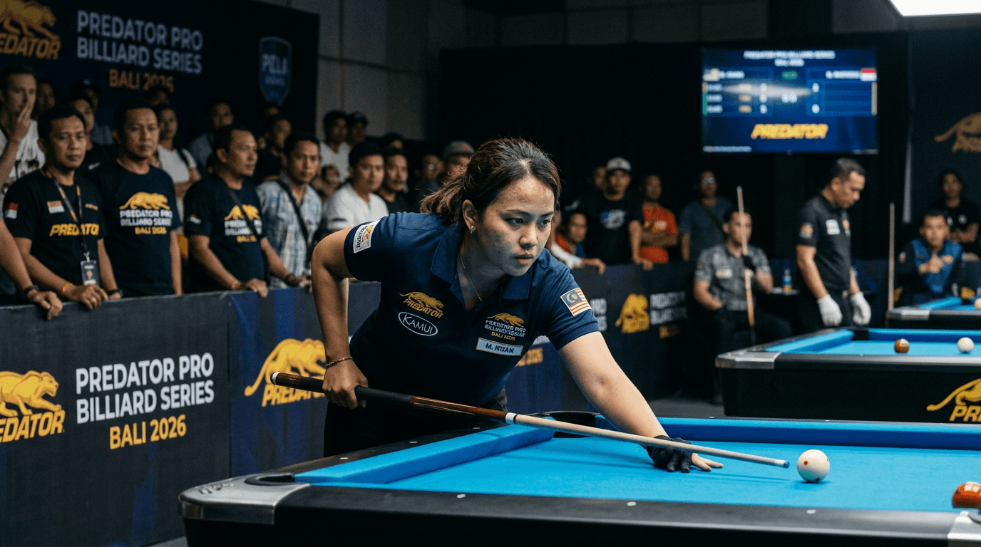 Hasil Seri Predator Pro Billiard 2026 Hari Ini: Aksi Menegangkan di Bali!