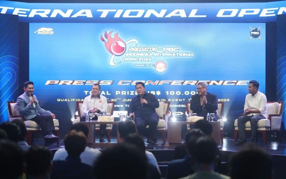 Menpora Erick Thohir Dukung Turnamen Biliar Internasional, Tekankan Pentingnya Kolaborasi