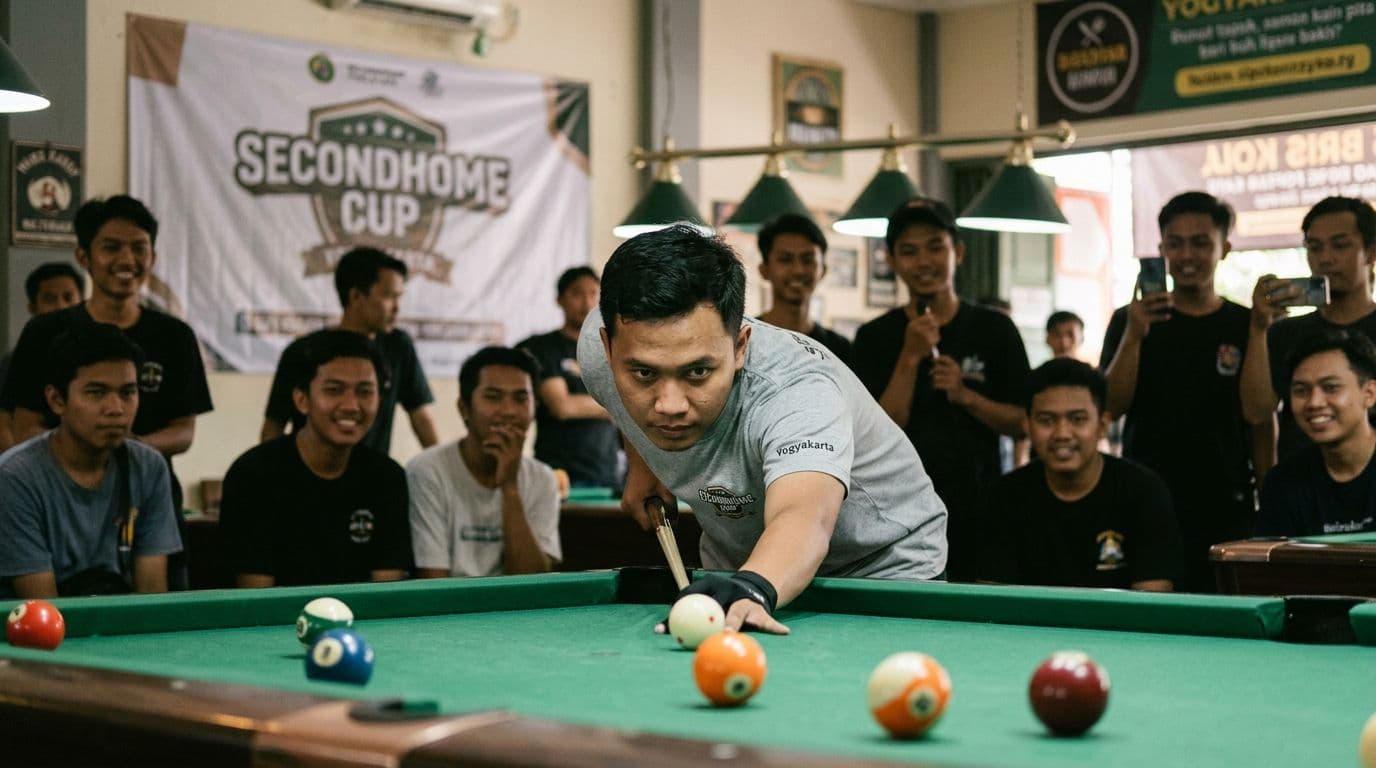 Viral Turnamen Biliar Secondhome Cup, Ini Info Lengkapnya