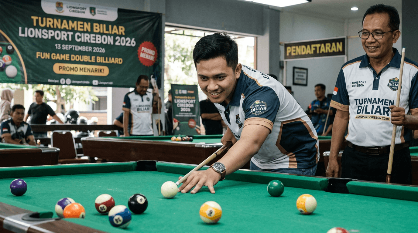 Turnamen Biliar Lionsport Cirebon 2026: Seru dan Menarik
