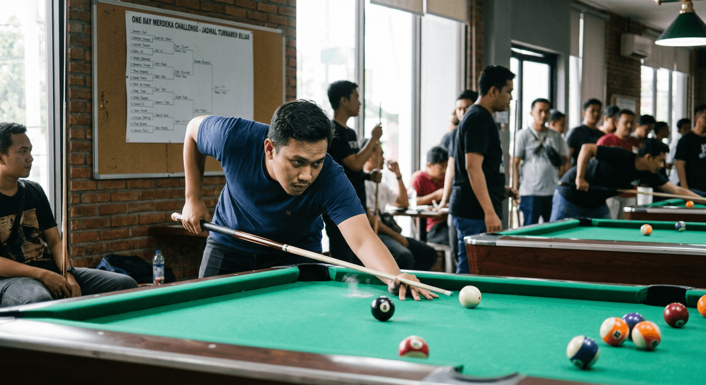 Jadwal Turnamen Biliar One Day Terbaru dan Terlengkap