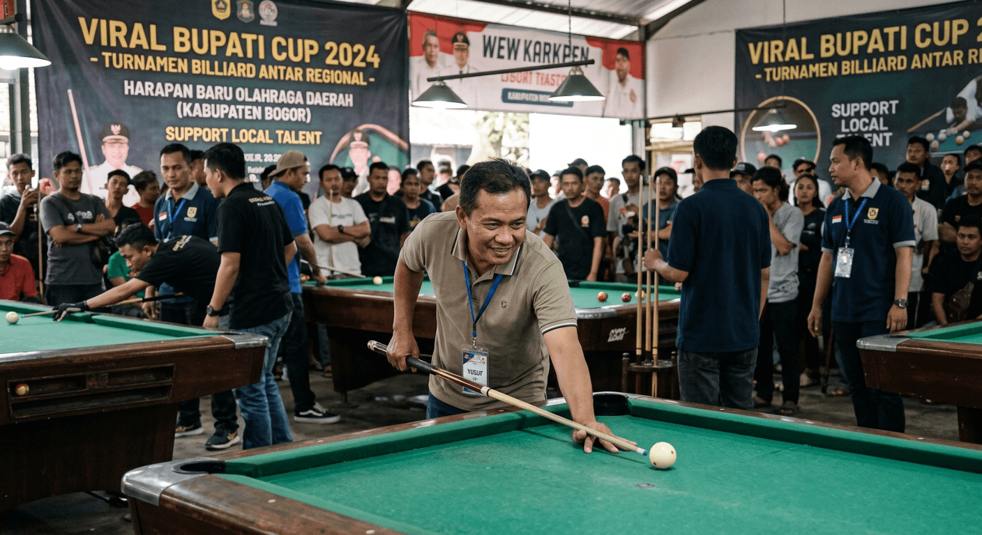 Viral Turnamen Billiard Bupati: Fenomena Olahraga Daerah
