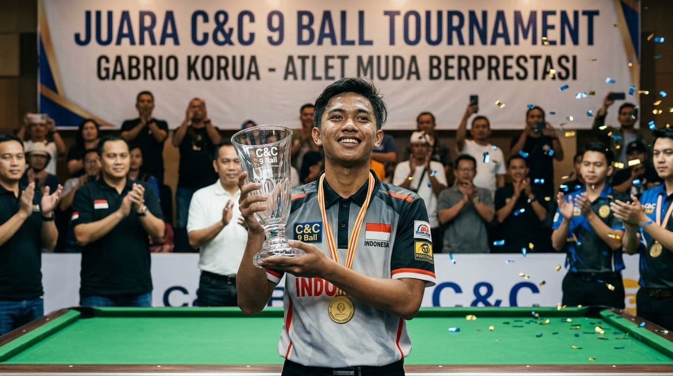 Gabrio Korua Juara C&C: Prestasi Hebat Pebiliar Muda