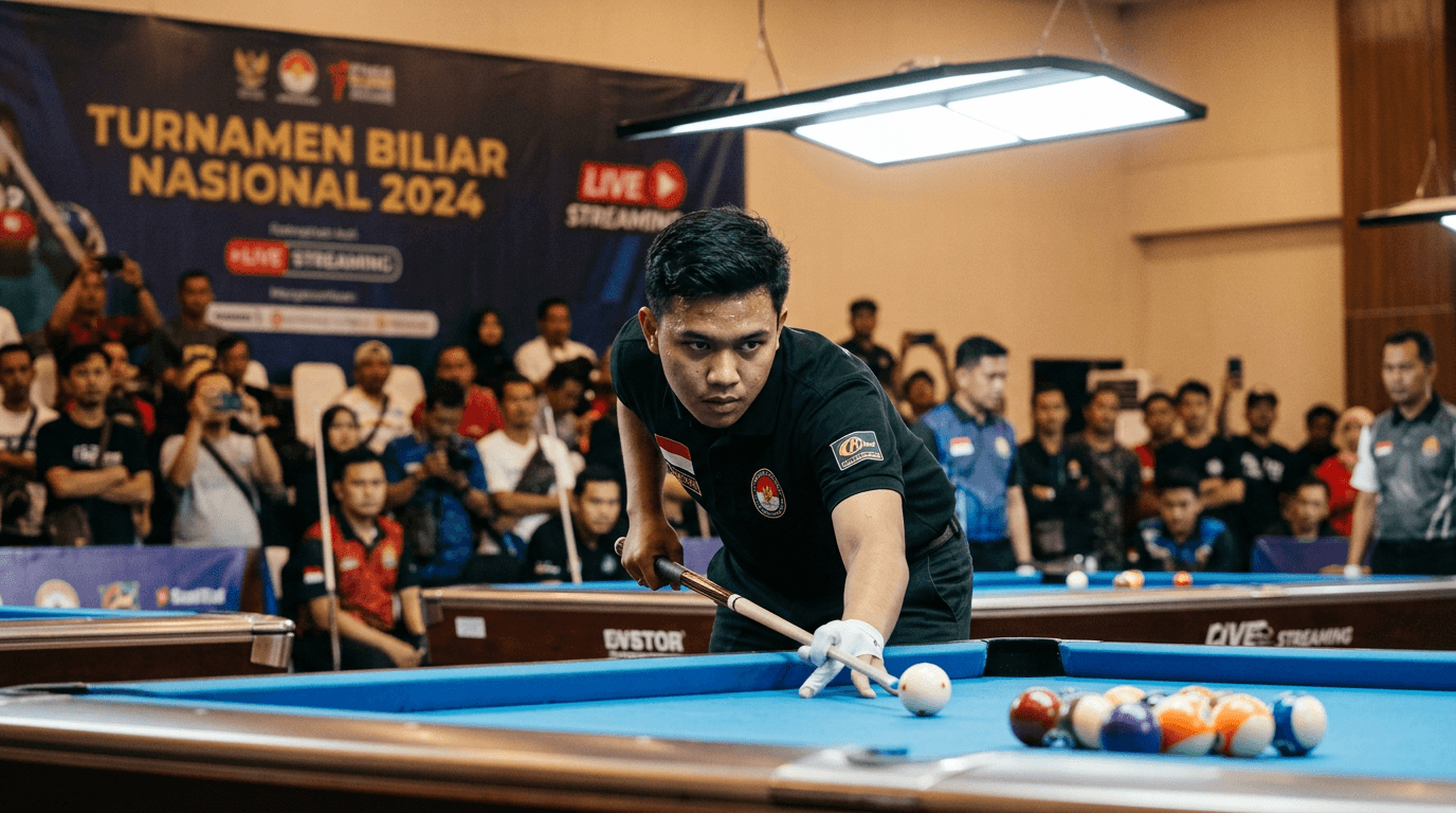 Mulai Hari Ini, Turnamen Biliar Paling Viral Digelar!