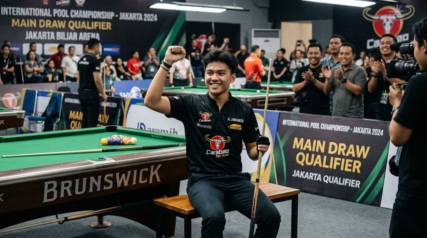 Albert Januarta Lolos Babak: Prestasi Hebat Pebiliar Muda