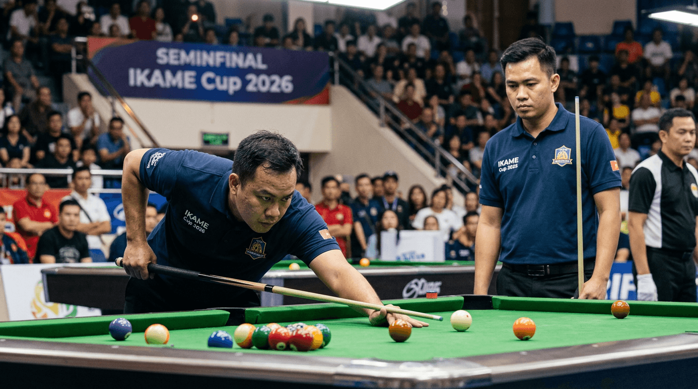Semifinal IKAME Cup 2026: Persaingan Sengit di Meja Biliar Terpanas!