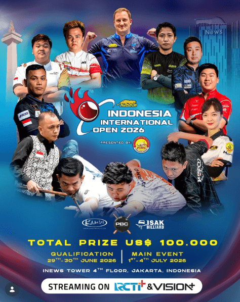 Indonesia International Open 2026 Kembali Digelar, Hadirkan Pebiliar Dunia di Jakarta