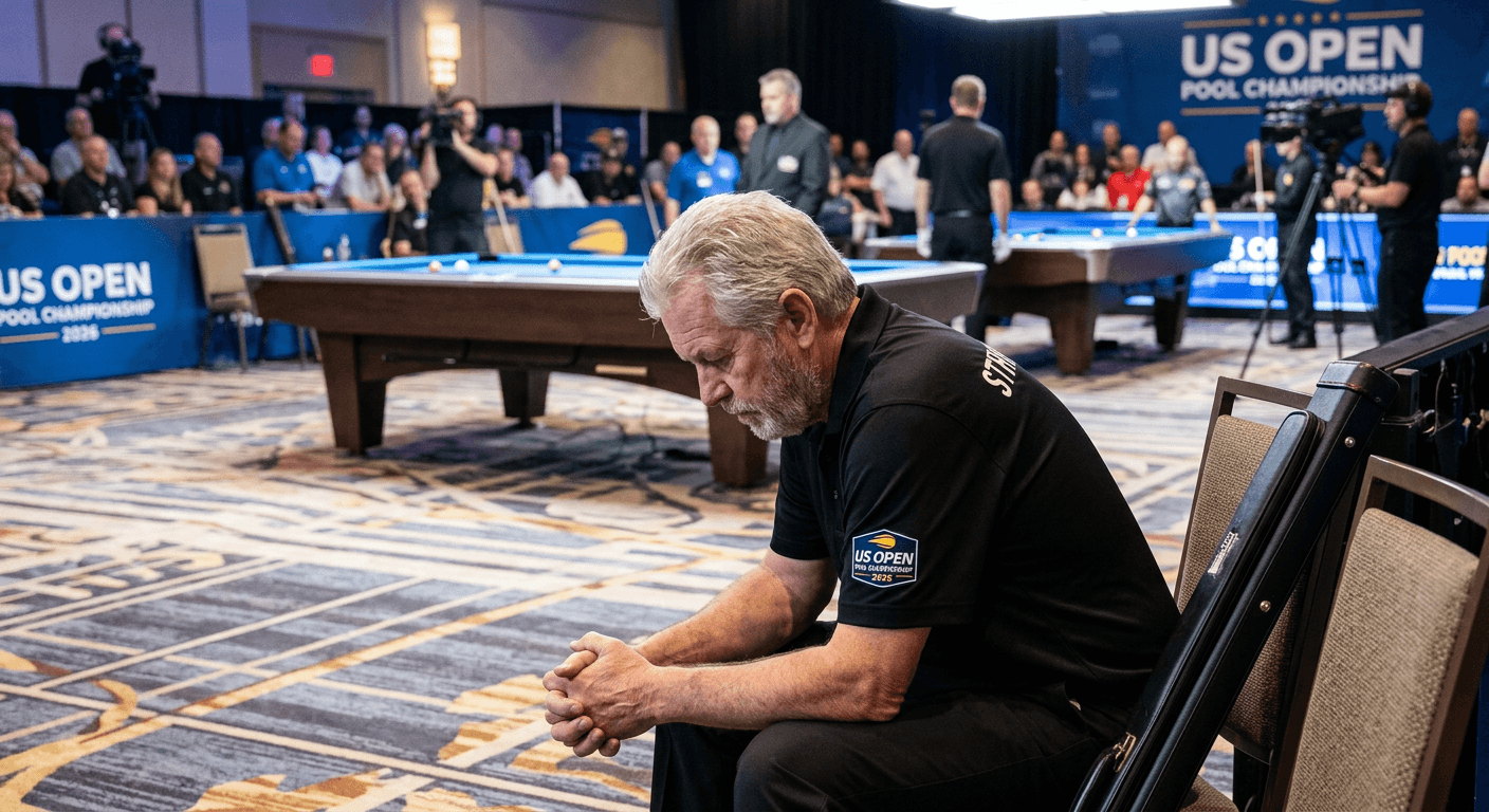 Earl Strickland Gugur Open Pool di US Open Championship 2026