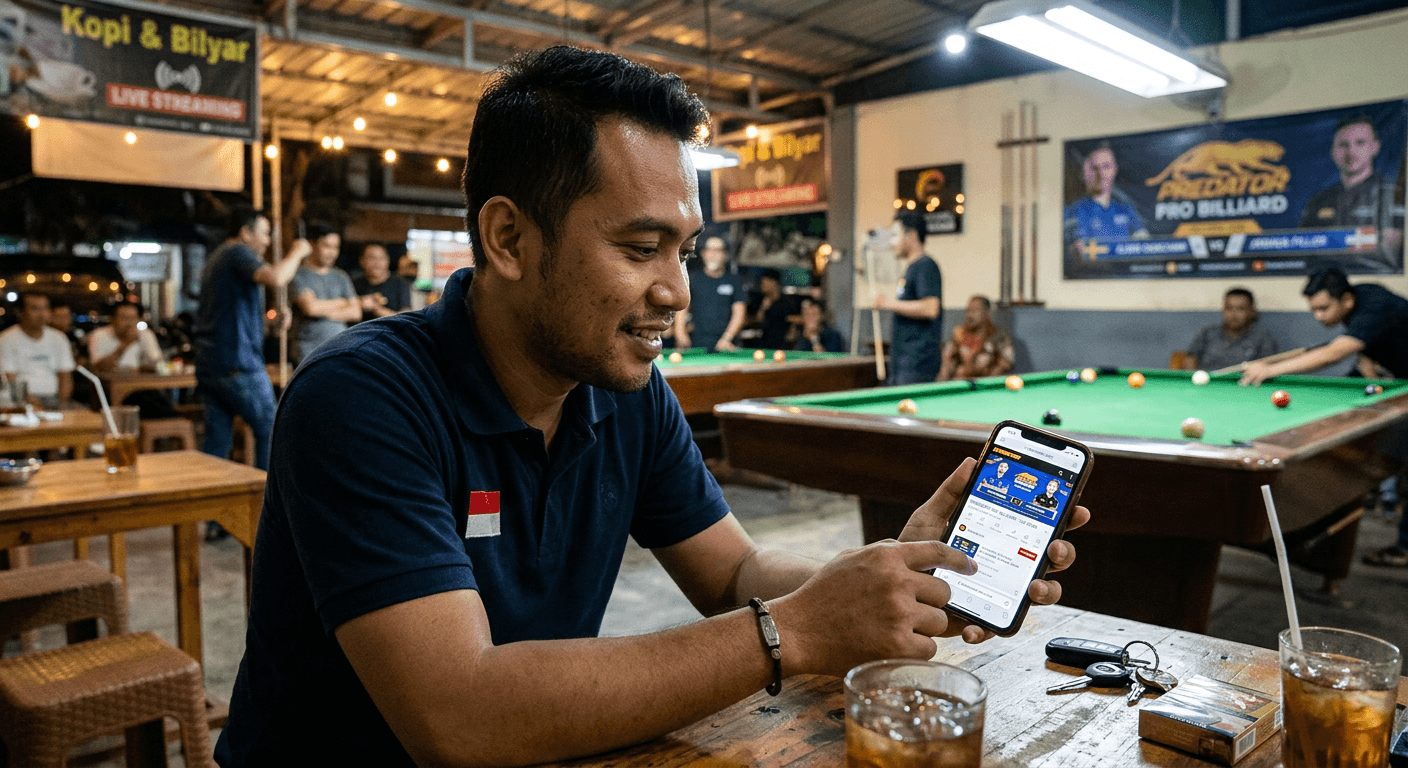 Jadwal dan Link Live Streaming Predator Pro Billiard