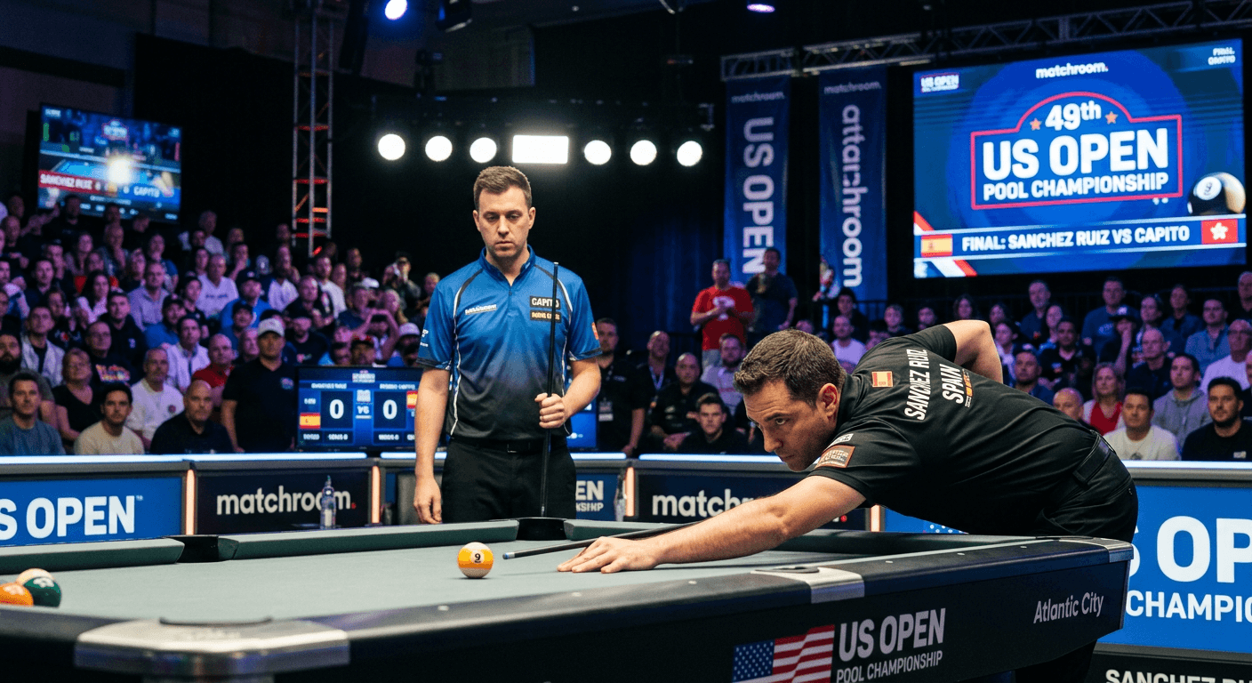 Duel Akbar Francisco Sanchez Ruiz vs Robbie Capito di US Open