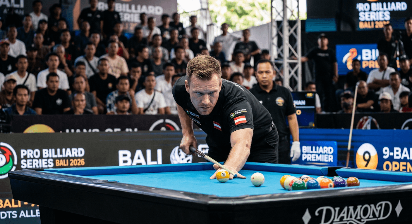 Hasil Menegangkan Hari Ini: Pertarungan Sengit di Pro Billiard Series Bali 2026