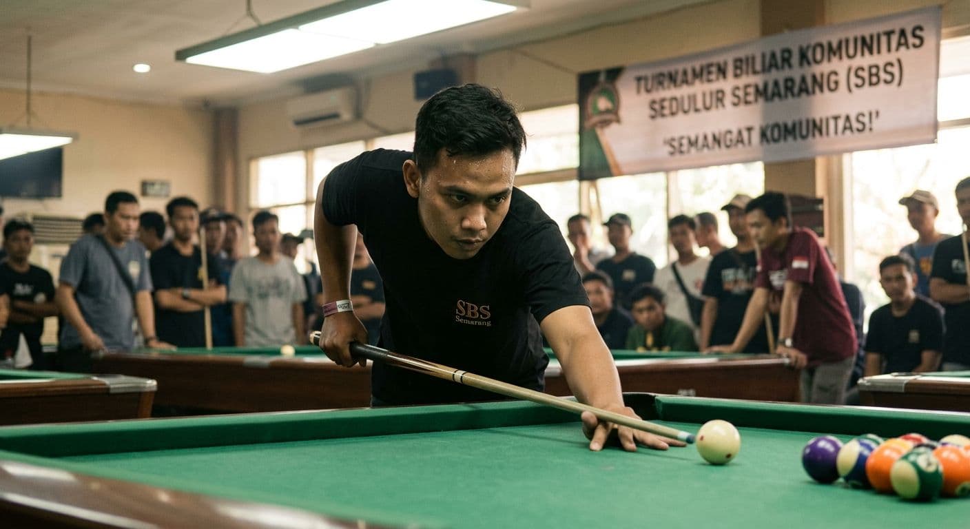 Viral Turnamen Biliar SBS Semarang: Ajang Komunitas Seru