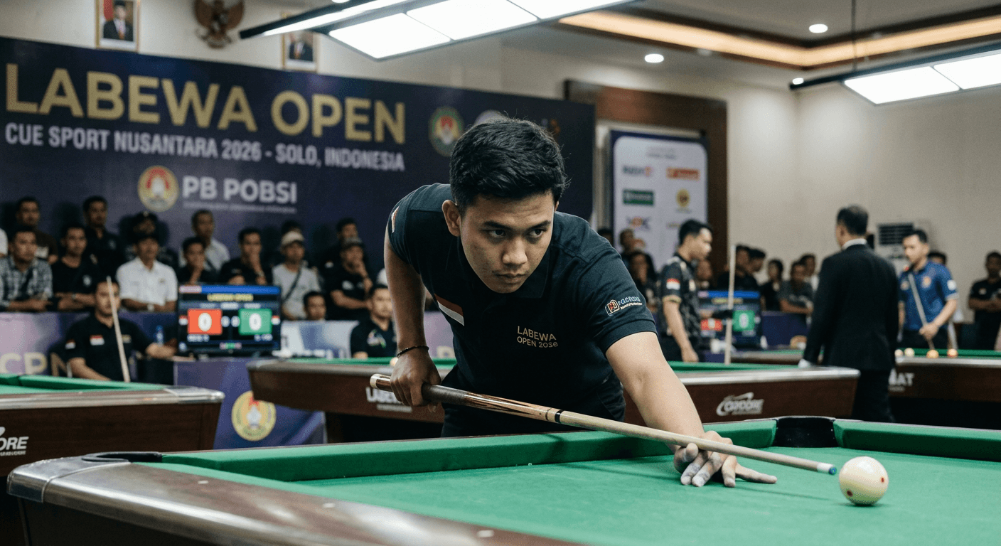 Jadwal Lengkap Labewa Open Turnamen Biliar 2026