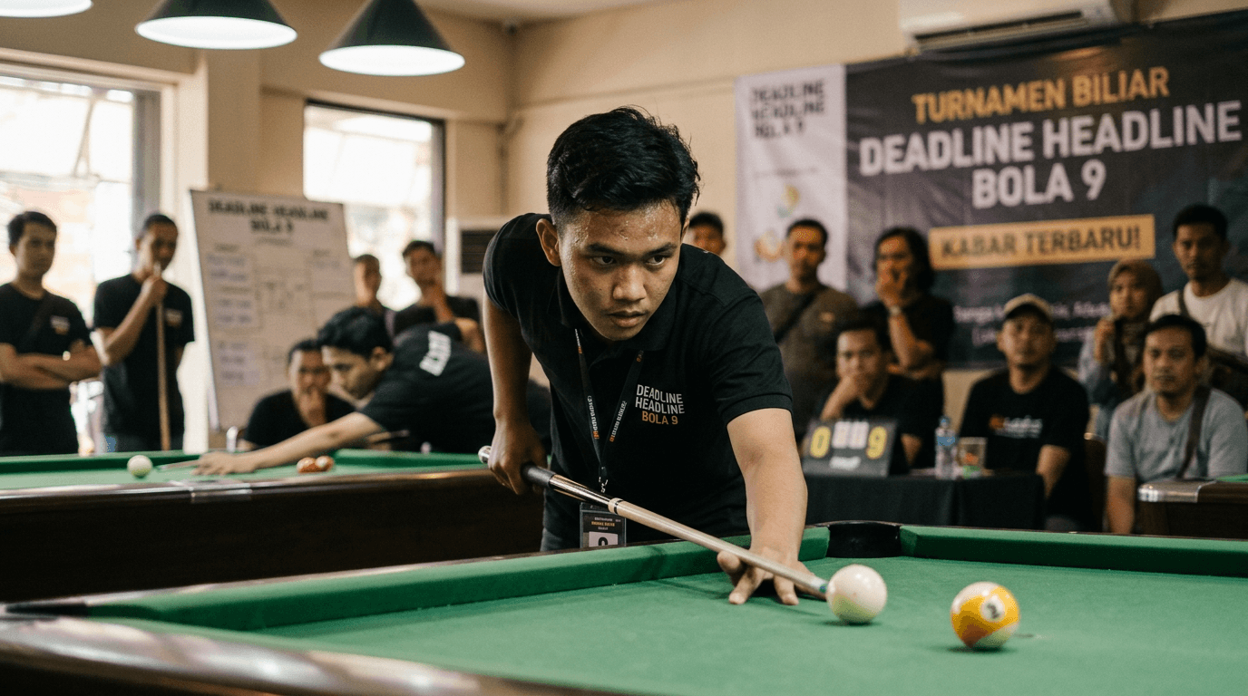 Heboh Turnamen Biliar Deadline Headline Bola 9